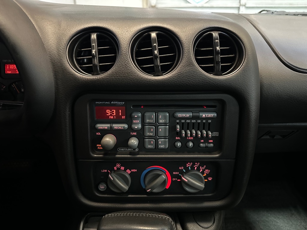 2001 PONTIAC FIREBIRD FORMULA
