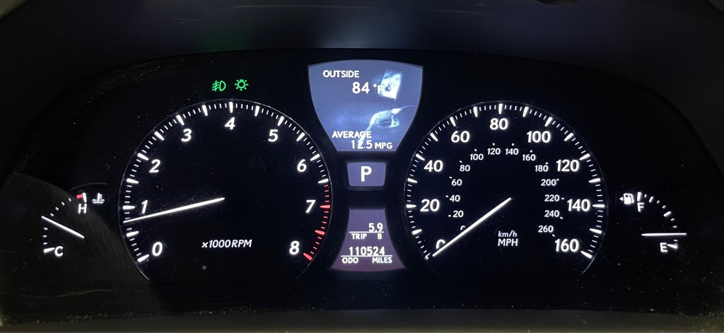 2012 LEXUS LS 460 BASE