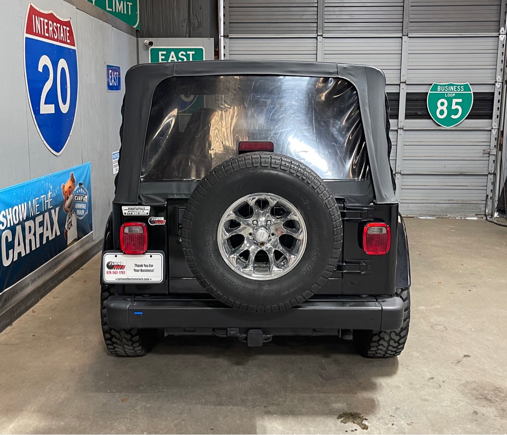 2001 JEEP WRANGLER SAHARA